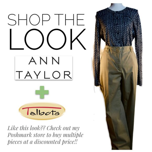 Ann Taylor LOFT XL Black White Chevron Zig Zag Button Cardigan - Picture 7 of 9